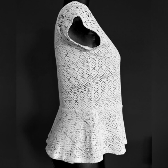 FREE 🆕Stretch Mesh  Short Sleeve Top - Picture 4 of 14